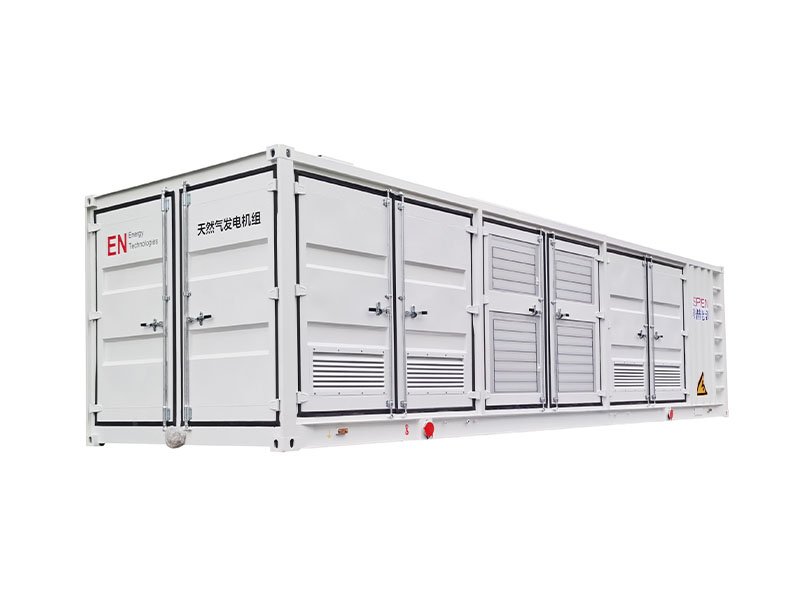 500kw silent type biomass gas generator set